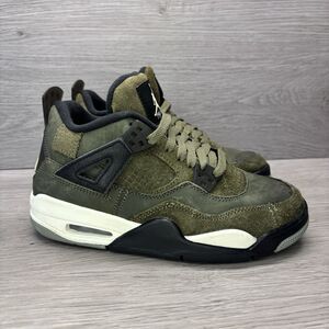 Nike Air Jordan 4 Retro Se Craft GS Sneakers Size 5 Youth/ 6.5 Womens FB9928-200